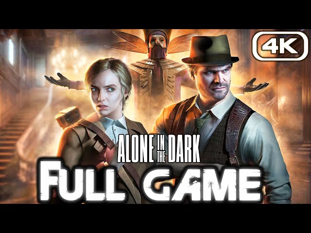 ALONE IN THE DARK Gameplay Walkthrough FULL GAME (4K 60FPS) No Commentary class=