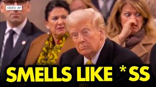 He smells like f**king sh*t and it leaked