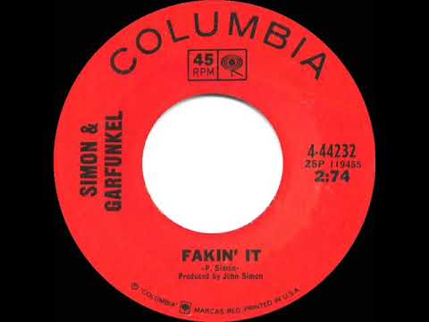 レア！サイモンとガーファンクル フェイキン・イット 1967 HITS ARCHIVE: Fakin' It - Simon & Garfunkel (mono 45) - YouTube