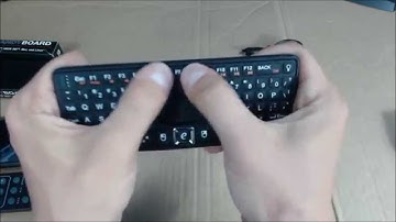 VisionTek Candyboard Mini Wing (Unboxing and Review)(HTPC Keyboard)