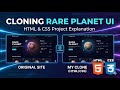 Project Showcase: Rare Planet UI Implementation (HTML & CSS)
