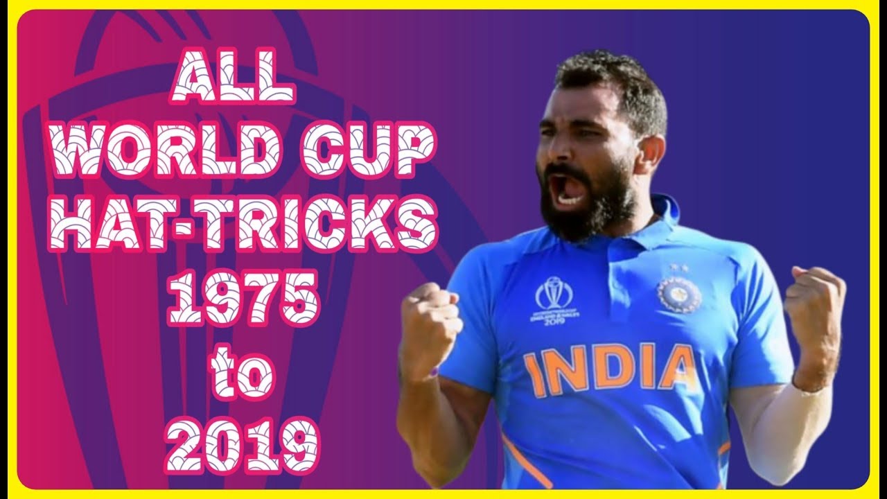 All Hat-tricks in ICC World Cup 1975 to 