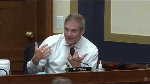 Rep. Jim Jordan Questions Rachel Bovard about Big Tech