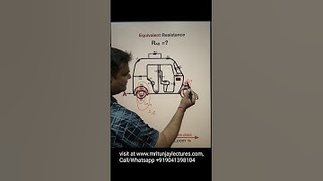 Find out Equivalent Resistance between two terminal #electricalengineering #circuitanalysis
