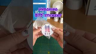 Unboxing @BTS stickers 💜 #bts #army #unboxing #kpop #bangtanboys