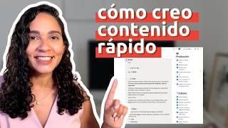La clave para organizar MEJOR tu tiempo en la creación de contenido