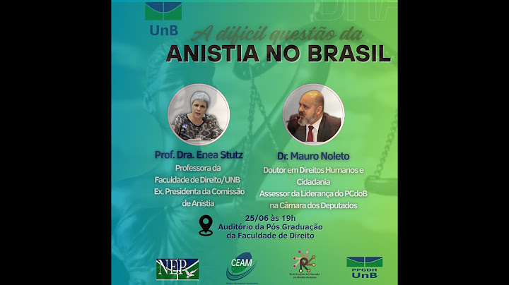 A difícil questão da anistia no Brasil