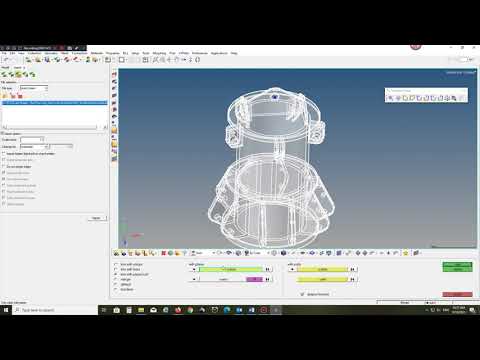 Partition Geometry for Symmetry,  HyperMesh Solid Edit