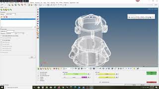 Partition Geometry for Symmetry,  HyperMesh Solid Edit