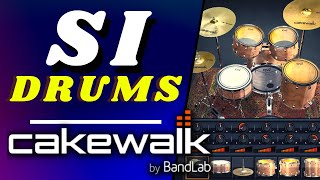 Recording a Virtual Drum Kit in Cakewalk is EASY with the SI Drum Kit screenshot 5