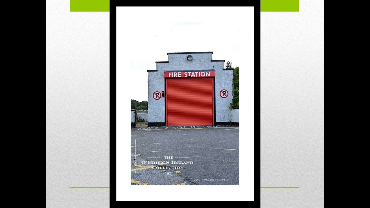 Irish Shop Fronts County Offaly  Ireland