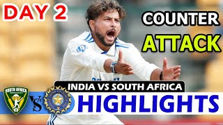 Download Lagu HIGHLIGHTS | INDIA VS SOUTH AFRICA 2ND TEST MATCH DAY 2 | IND VS SA HIGHLIGHTS | INDIA ATTACK BACK MP3