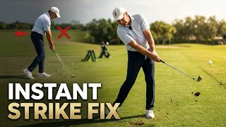 Hanging Back Destroying Your Ball Strike? Watch This