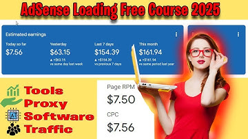 Google AdSense Loading 100% Safe Method 2025 ||  AdSense Loading Tools, Proxy, Software, Traffic