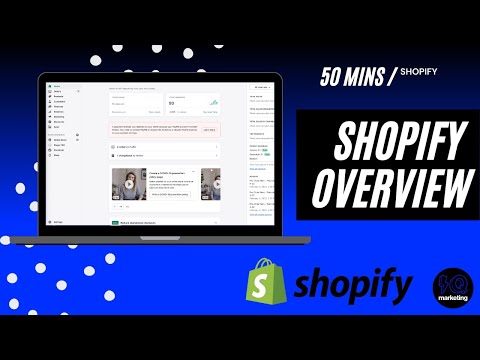 Shopify Admin Tutorial 2022