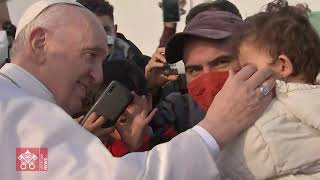 Pope Francis, Greece, Lesbos, Visit to the Refugees, 2021-12-05