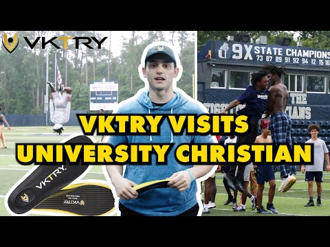 We Introduced VKTRY Insoles to the University Christian High School Football!