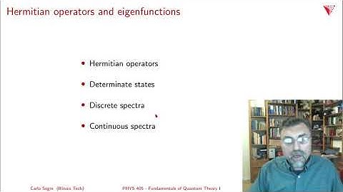 3.02 Hermitian operators