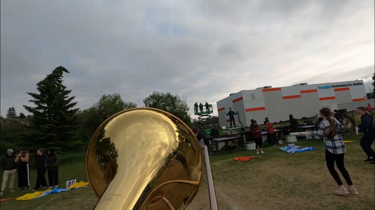 Calgary Round Up Band 2023 Unedited Trombone Headcam Claire McInnis