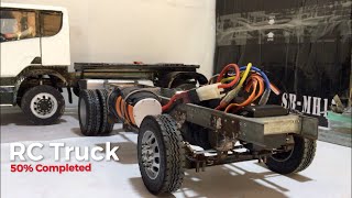 How to Make RC Heavy Construction Truck 1:14 Scale with a Strong Power 50% Completed