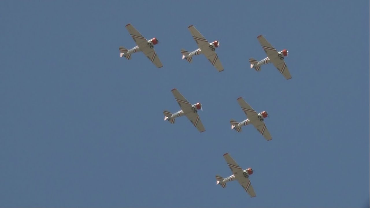 2015 Wheels and Wings Airshow GEICO Skytypers YouTube