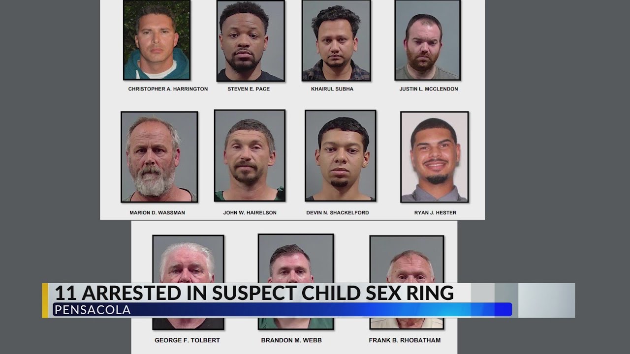 11 men arrested in Internet Crimes Against Children Case in Escambia Co ...