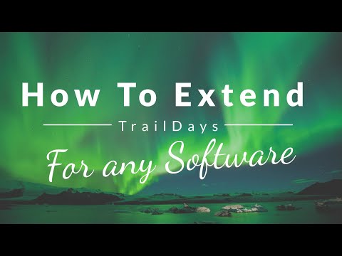 How To Extend Trail Period For Any Software (PLEASE SUBSCRIBE)LGT