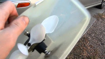 Homemade pelton wheel turbine