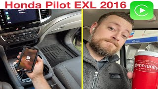 Let's install Apple Car Play - Honda Pilot 2016 EXL (Step by step)