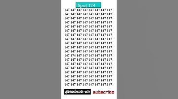 Find 174 💯 #mindset #shorts  #iqtest   #puzzle #iq #iqtest #gk #focus #general
