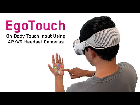 EgoTouch: On-Body Touch Input Using AR/VR Headset Cameras (ACM UIST 2024)