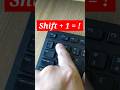 How to type  at symbol on keyboard shorts shortsfeed trending