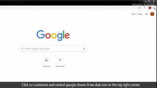 how to change google background