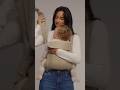 Safe &amp; Cozy Baby Carrier 😍#shorts #newborn #babycare