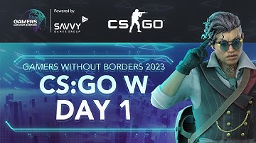 [RU] Gamers Without Borders 2023 – CS:GO W – Day 1