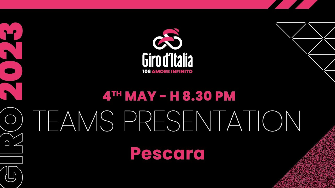 team presentation giro 2023