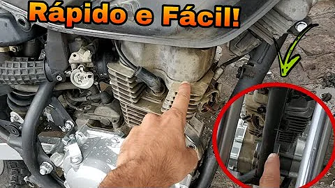 Como tirar sujeira de óleo da moto?