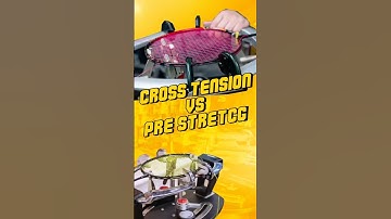 Cross Tension ke Pre- Stretch best? Cuba komen sikit🧐 #rekek #badminton #crosstension #prestretch