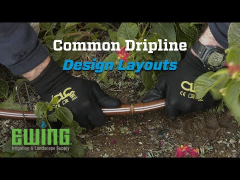 Common Dripline Design Layouts