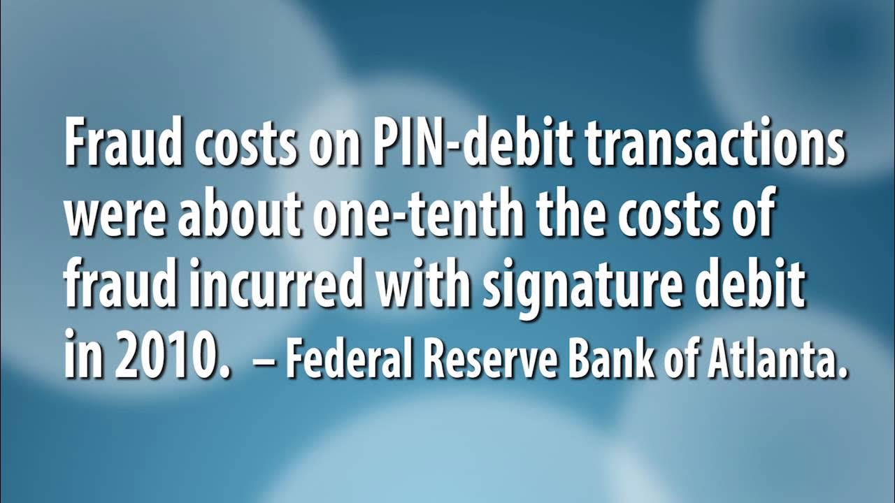 Debit card tip PIN vs. signature at checkout YouTube