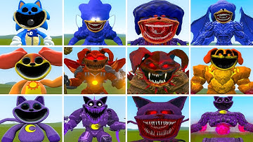 EVOLUTION OF ALL SONIC VS DOGDAY VS CATNAP SMILING CRITTERS POPPY PLAYTIME CHAPTER 3 In Garry