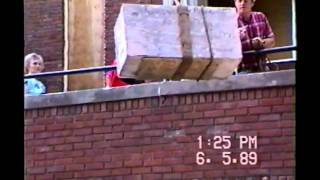 1989 Old Faribault Junior High Demolition & 1913 Time Capsule Opening - Part 1