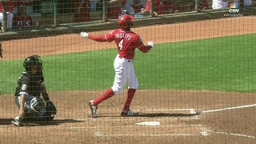 CWS@CIN: Phillips hits a two-run homer to left field