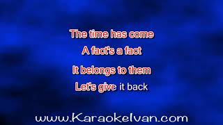 Midnight Oil - Beds Are Burning KARAOKE