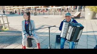 француженка и аккордеонист клип_clip française et accordéoniste_La bohème