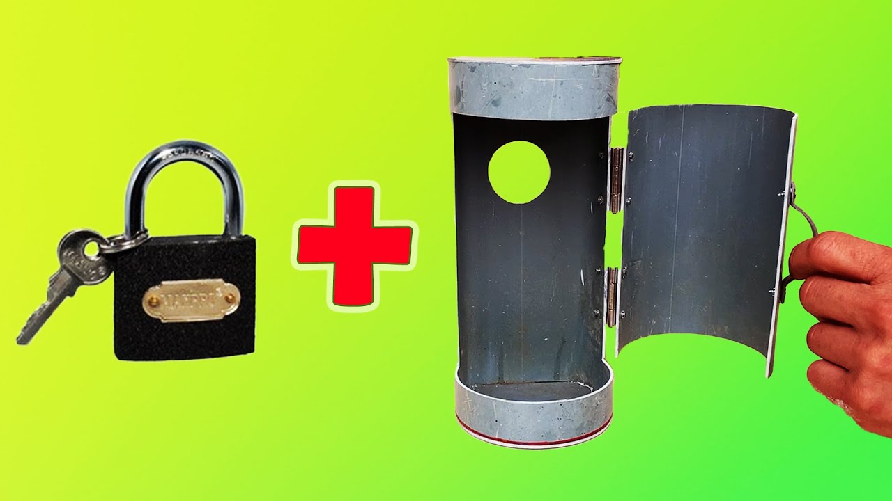 Lock Keep Pvc Outdoor Lock Protection with PVC Pieces - A Simple Idea You Wish You ...