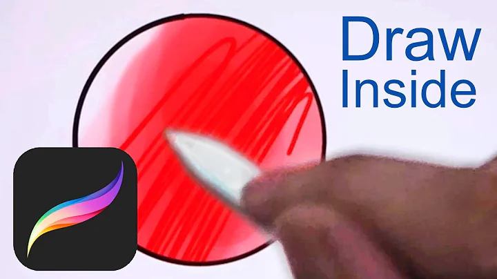 How to Draw/Paint Inside a Shape and Inside the outline in Procreate