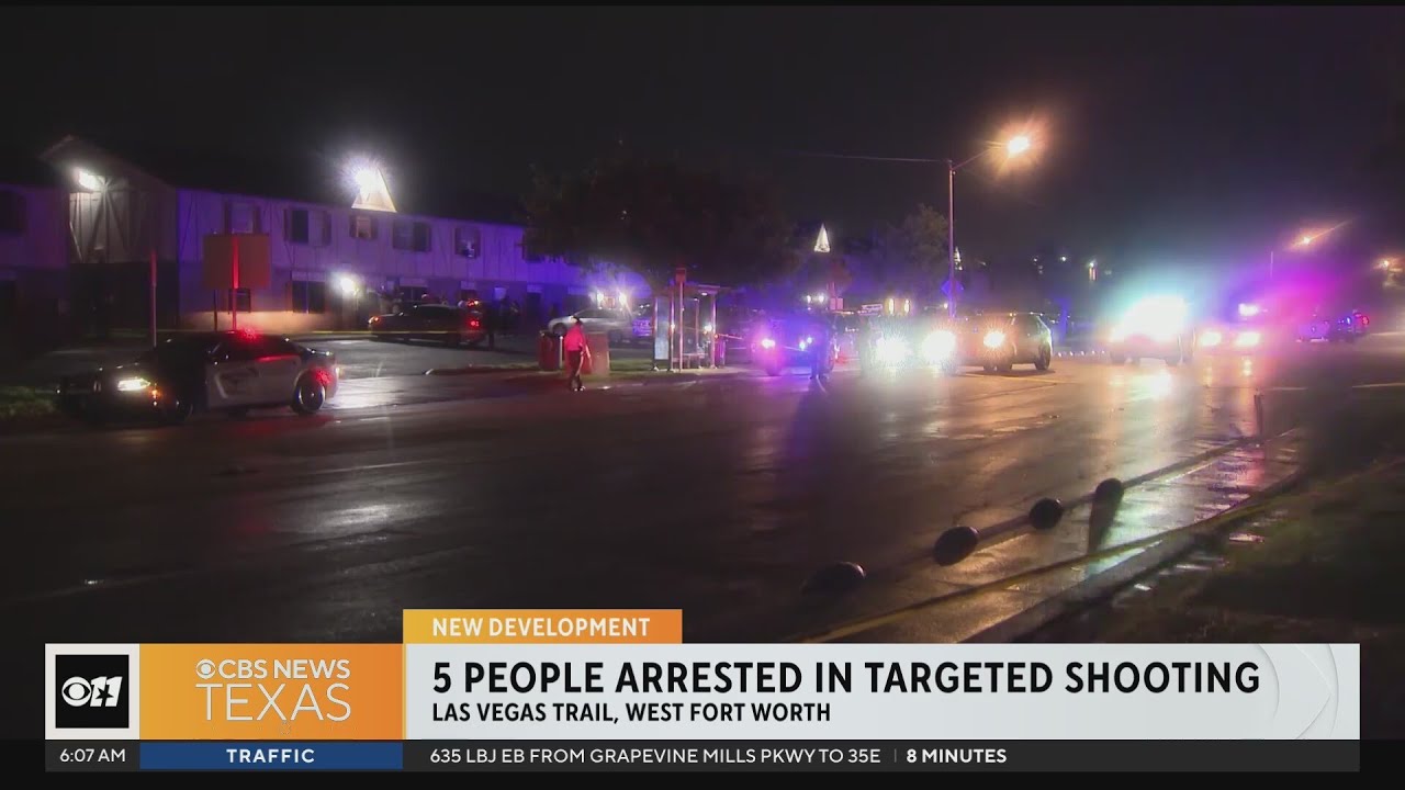 Fort Worth police arrest 5 in connection to Las Vegas Trail drive-by ...