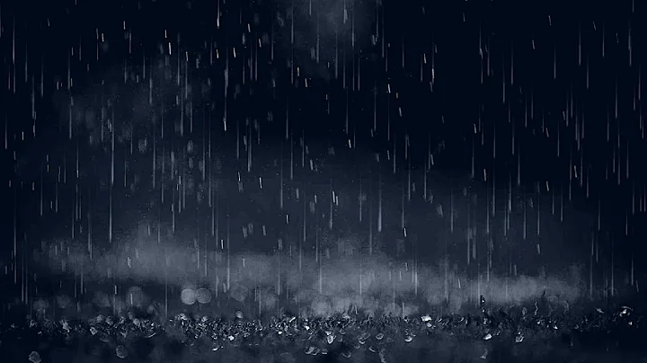 Gentle Night Rain 12 HOURS Rain Sounds for Sleeping - DARK SCREEN to Sleep Fast & End Insomnia - DayDayNews