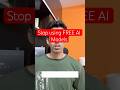 Stop using Free AI model #ai #softwaredevelopment #claude